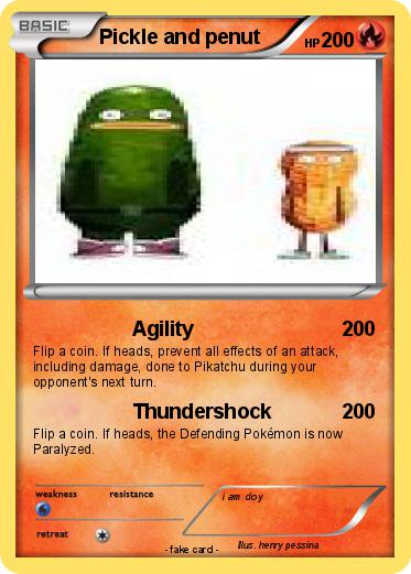 Pokemon Pickle and penut
