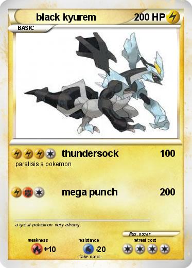Pokemon black kyurem