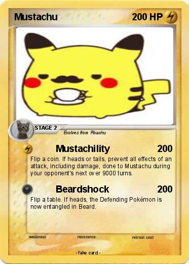 Pokemon Mustachu