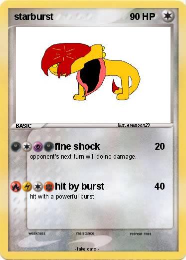Pokemon starburst