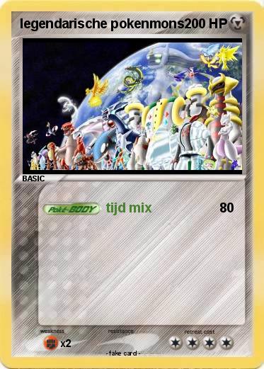 Pokemon legendarische pokenmons Pokemon legendarische pokenmons