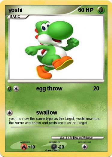 Pokemon yoshi