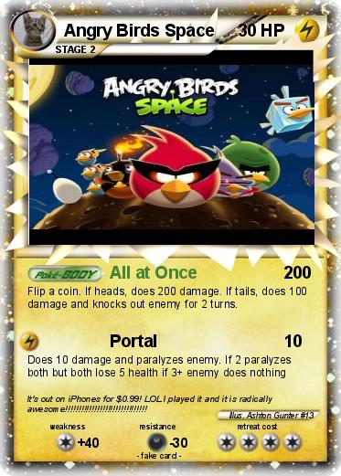 Pokemon Angry Birds Space