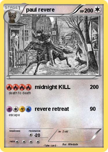 Pokemon paul revere