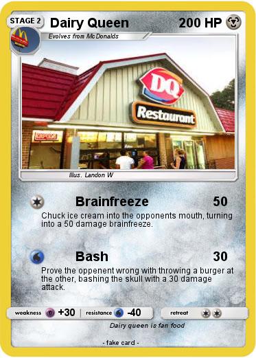 Pokemon Dairy Queen