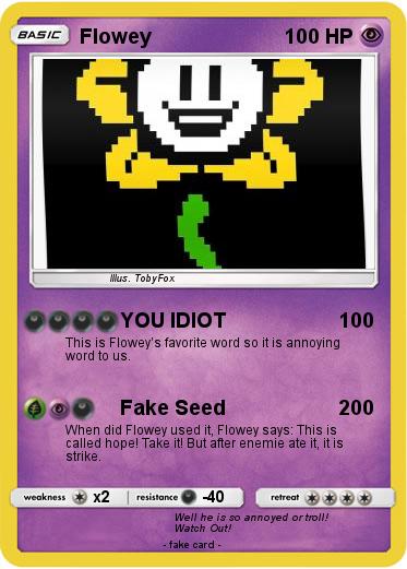 Pokemon Flowey