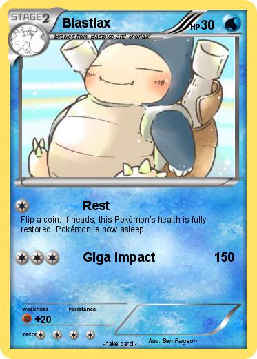Pokemon Blastlax