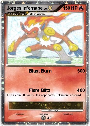 Pokemon Jorges Infernape