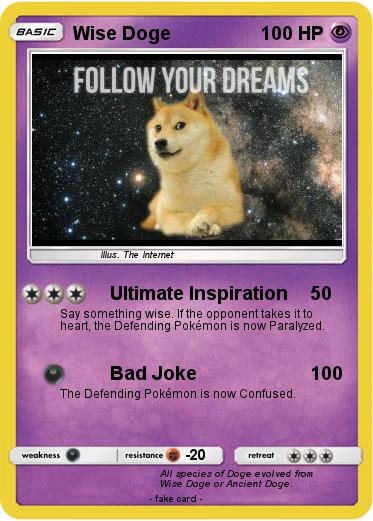 Pokemon Wise Doge