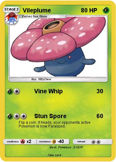 Pokemon Vileplume