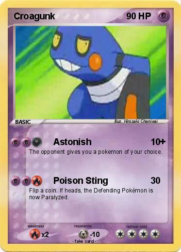 Pokemon Croagunk
