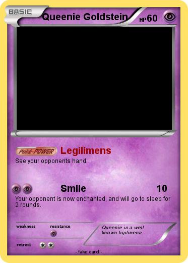 Pokemon Queenie Goldstein