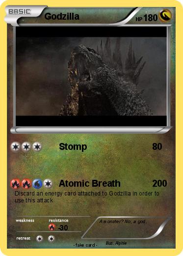 Pokemon Godzilla