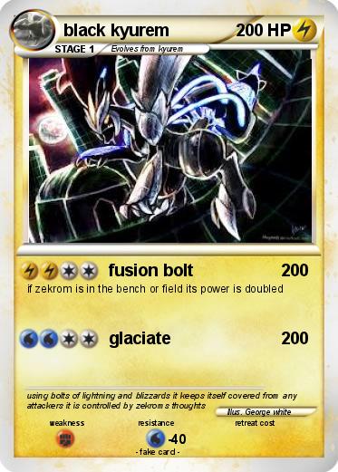 Pokemon black kyurem