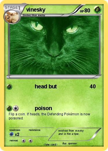 Pokemon vinesky