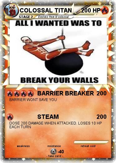 Pokemon COLOSSAL TITAN