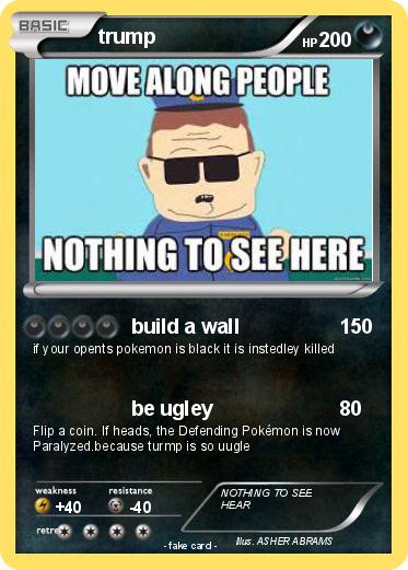 Pokemon trump