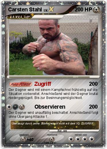 Pokemon Carsten Stahl