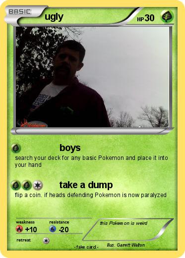 Pokemon ugly