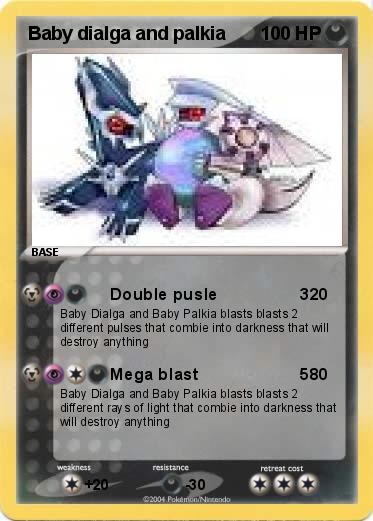 Pokemon Baby dialga and palkia