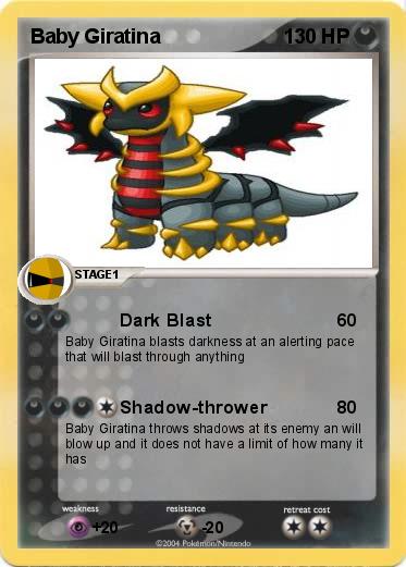Pokemon Baby Giratina