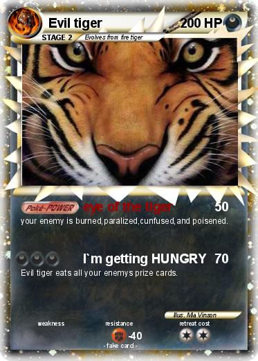 Pokemon Evil tiger