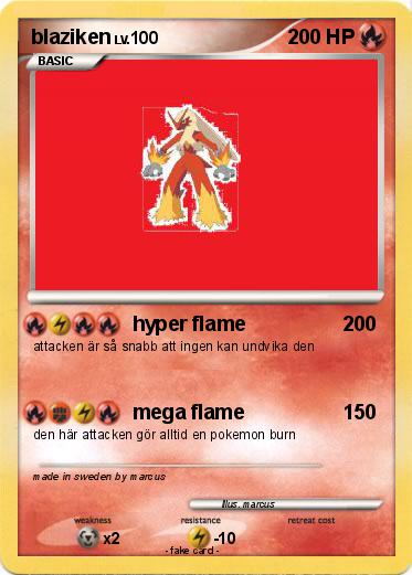 Pokemon blaziken