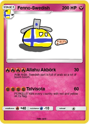 Pokemon Fenno-Swedish