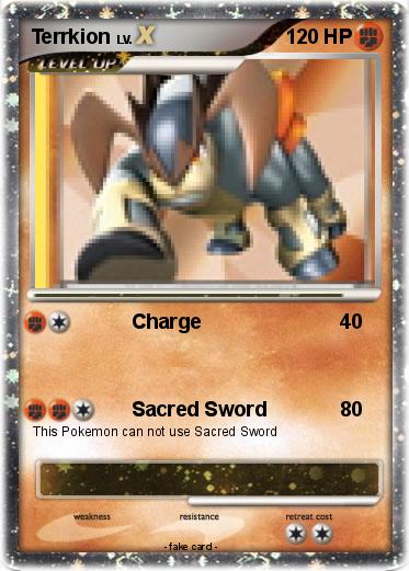 Pokemon Terrkion
