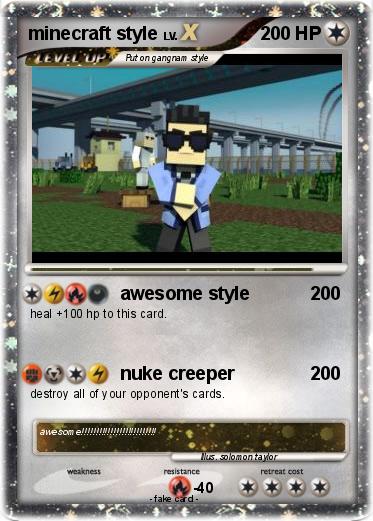 Pokemon minecraft style