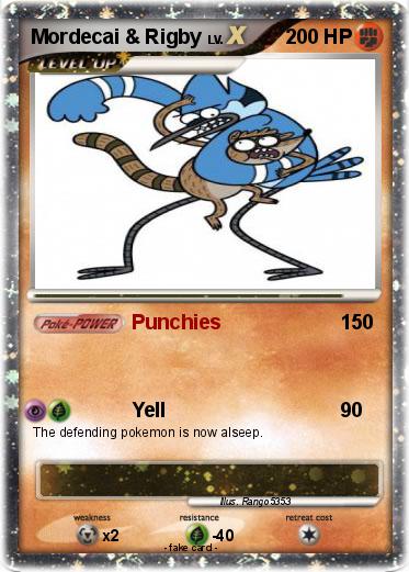 Pokemon Mordecai & Rigby