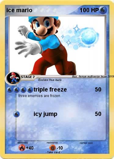 Pokemon ice mario
