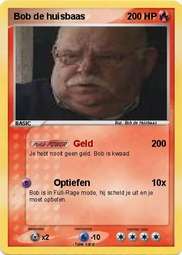 Pokemon Bob de huisbaas