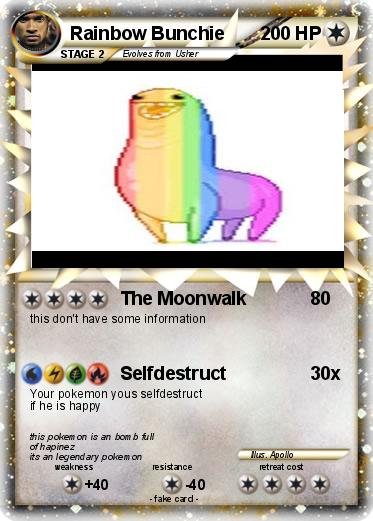 Pokemon Rainbow Bunchie