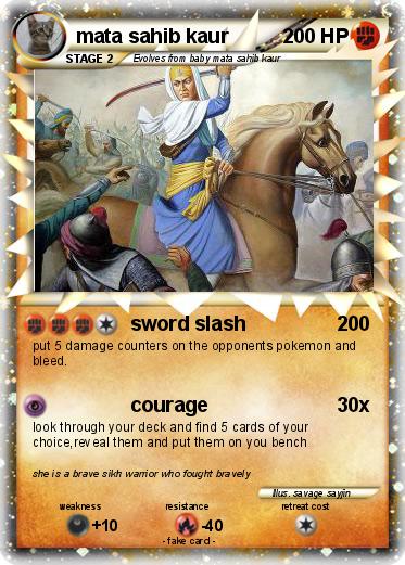 Pokemon mata sahib kaur