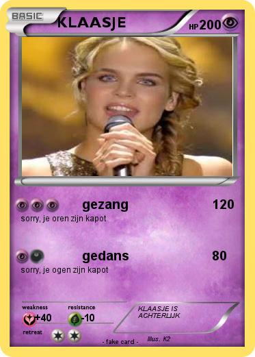 Pokemon KLAASJE