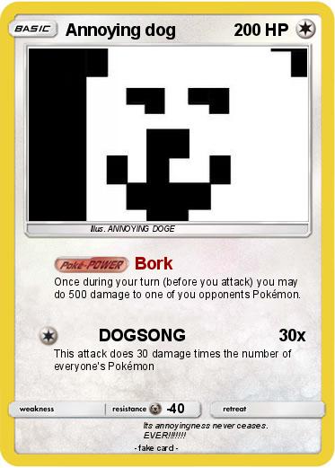 Pokemon Annoying dog