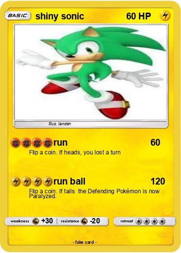 Pokemon shiny sonic