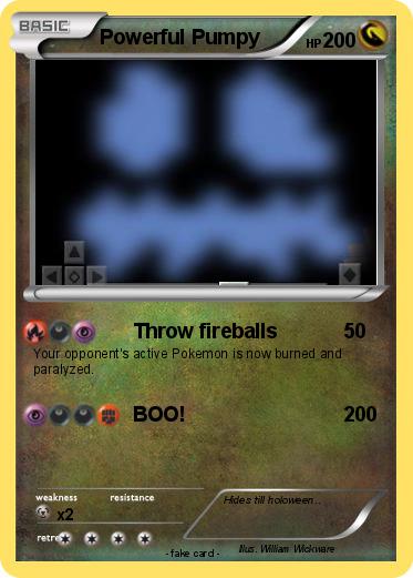 Pokemon Powerful Pumpy