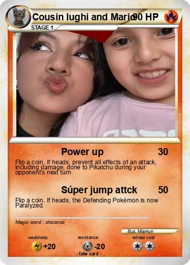 Pokemon Cousin lughi and Mario