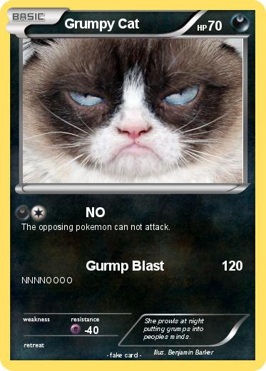 Pokemon Grumpy Cat
