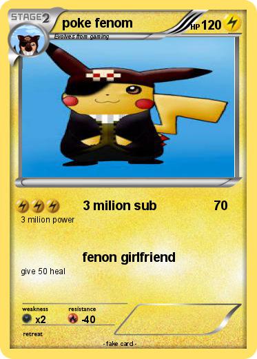 Pokemon poke fenom