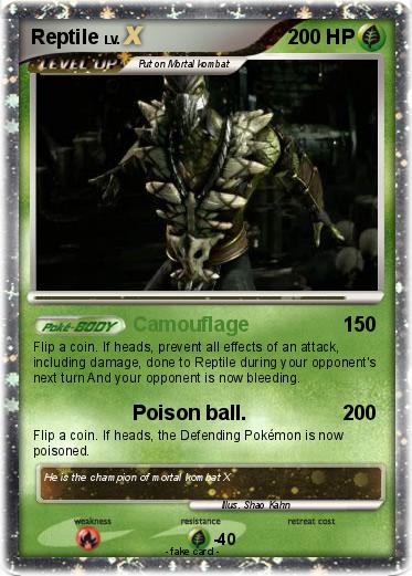 Pokemon Reptile