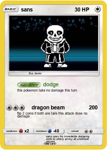 Pokemon sans