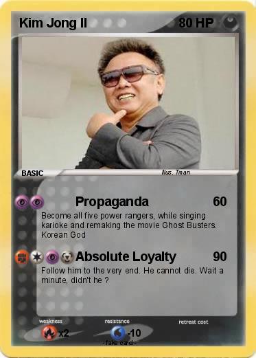Pokemon Kim Jong Il