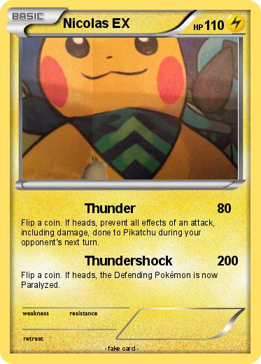 Pokemon Nicolas EX