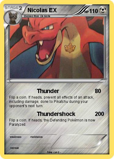 Pokemon Nicolas EX