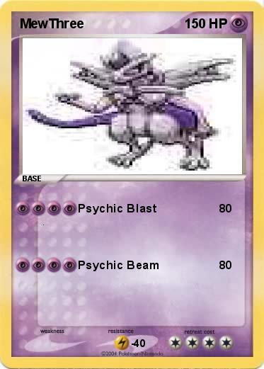 Pokemon MewThree