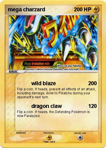 Pokemon mega charzard