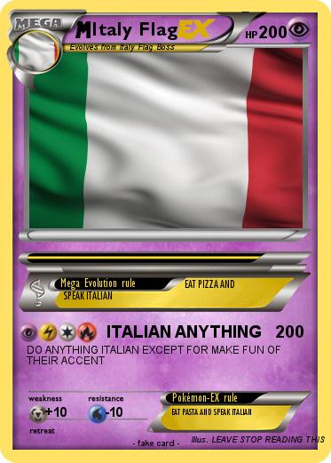 Pokemon Italy Flag